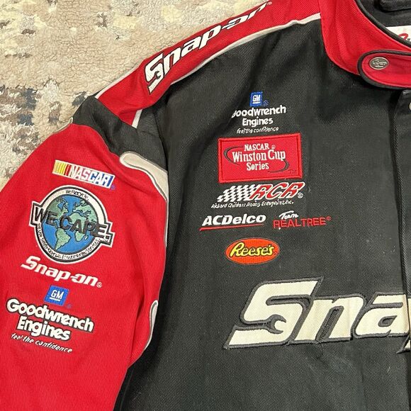 SNAP ON KEVIN HARVICK CHASE AUTHENTIC RACING JACKET SIZE XXL NASCAR Chevy - Picture 3 of 13